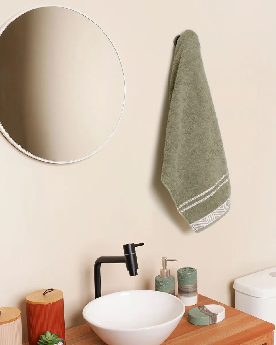 Toalha de Rosto Felpuda Jacquard Premium ...