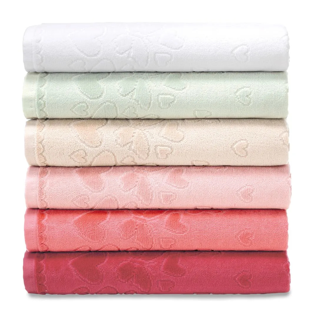 Toalha de Banho Romance Döhler jacquard 1...